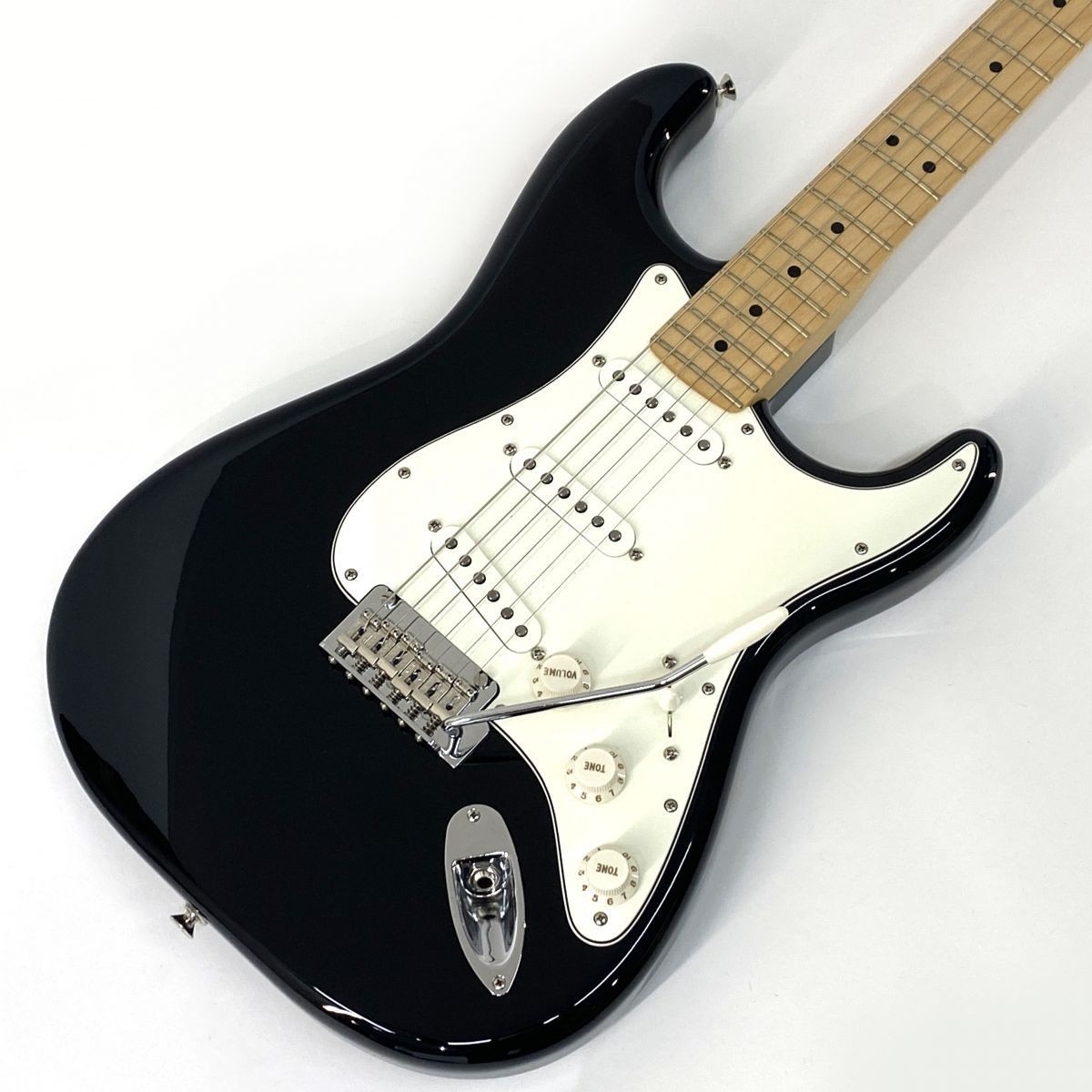 Fender Mexico Player Stratocaster Black Electric Guitar Used with Gig Bag