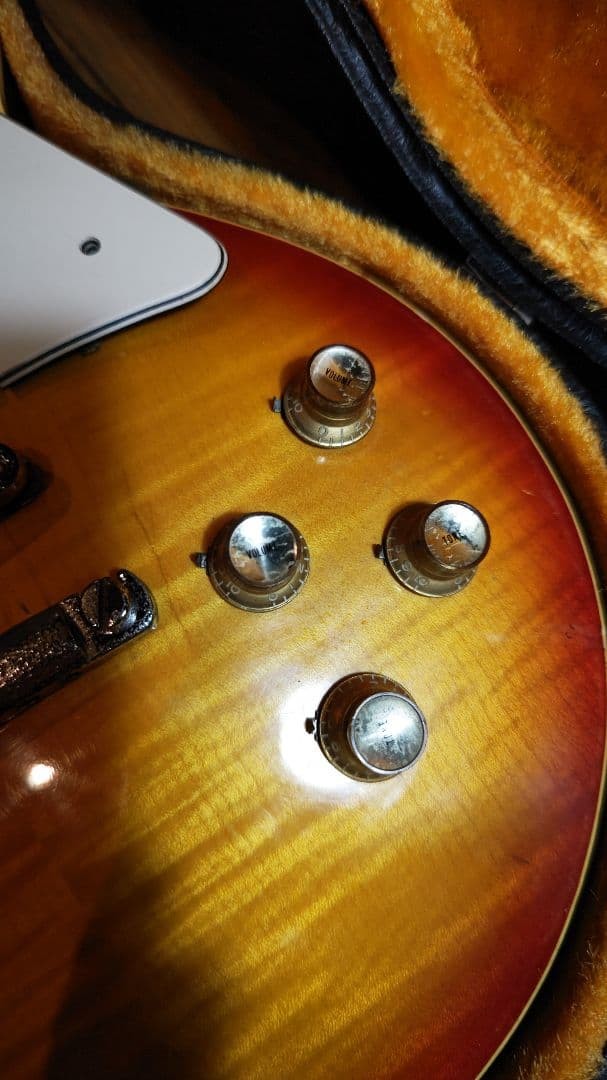 Greco vintage EG series Les Paul type Sunburst Electric Guitar Used From Japan