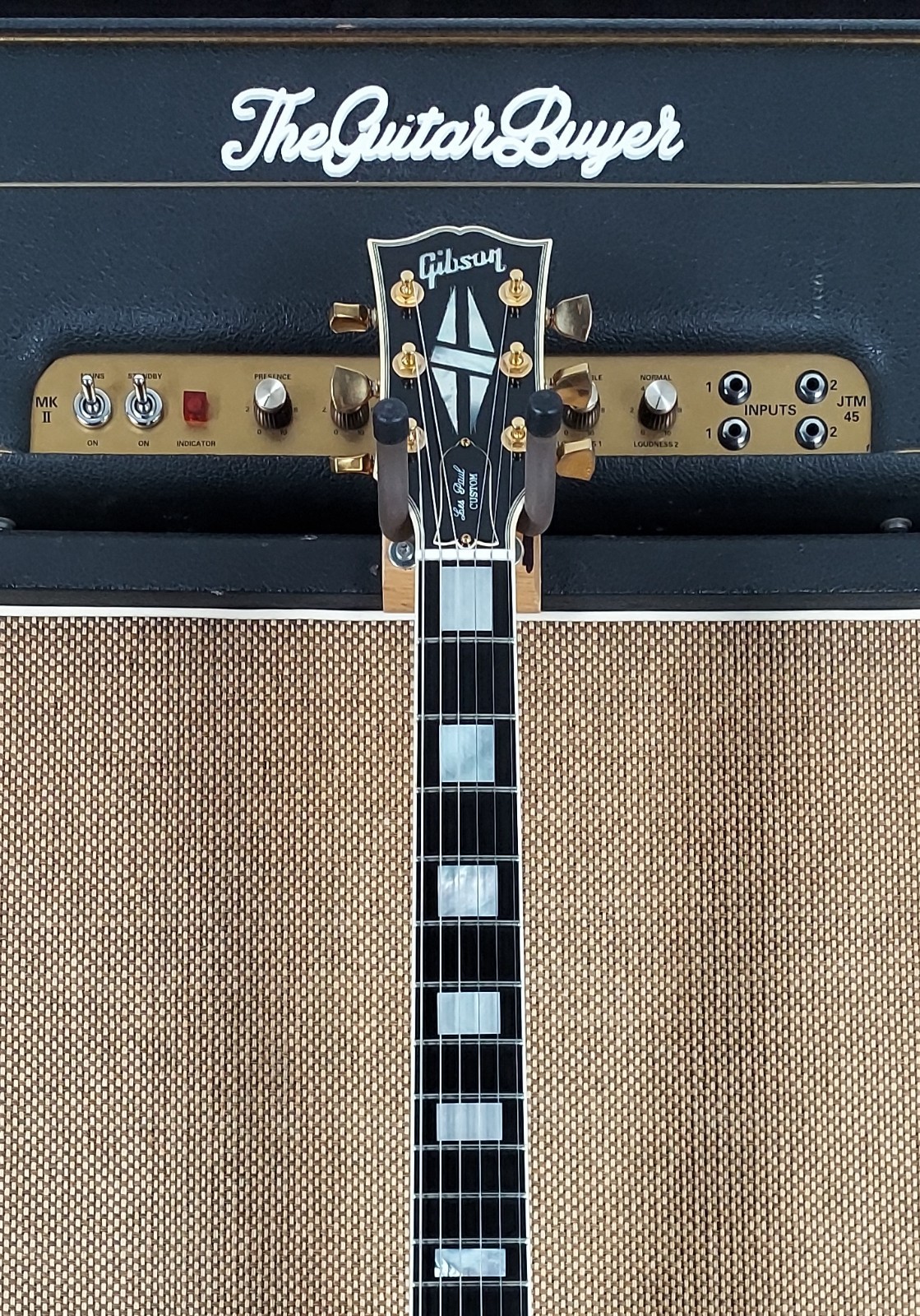Gibson Custom Shop Les Paul Custom 2012 Iconic Guitar! (399)