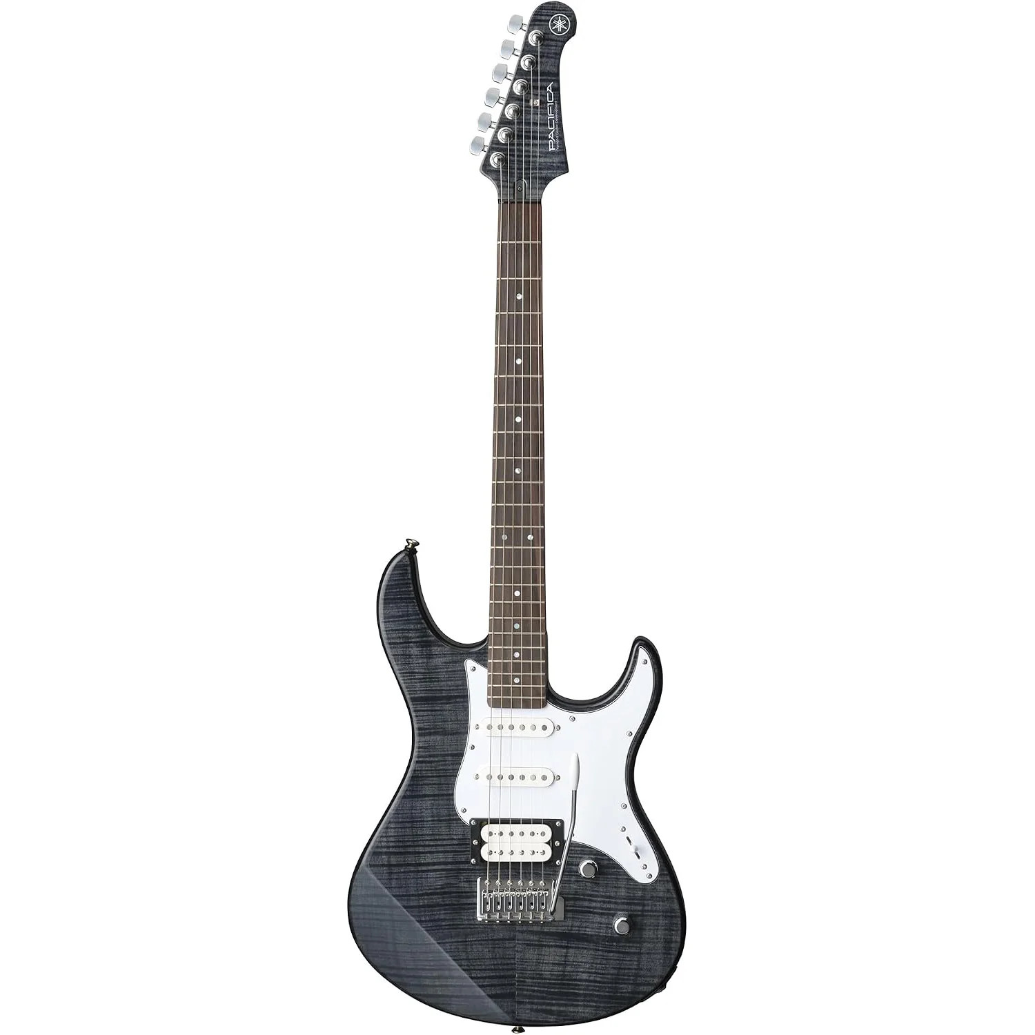 Yamaha PAC212VFM Flamed Maple Pacifica Electric Guitar – Translucent Black