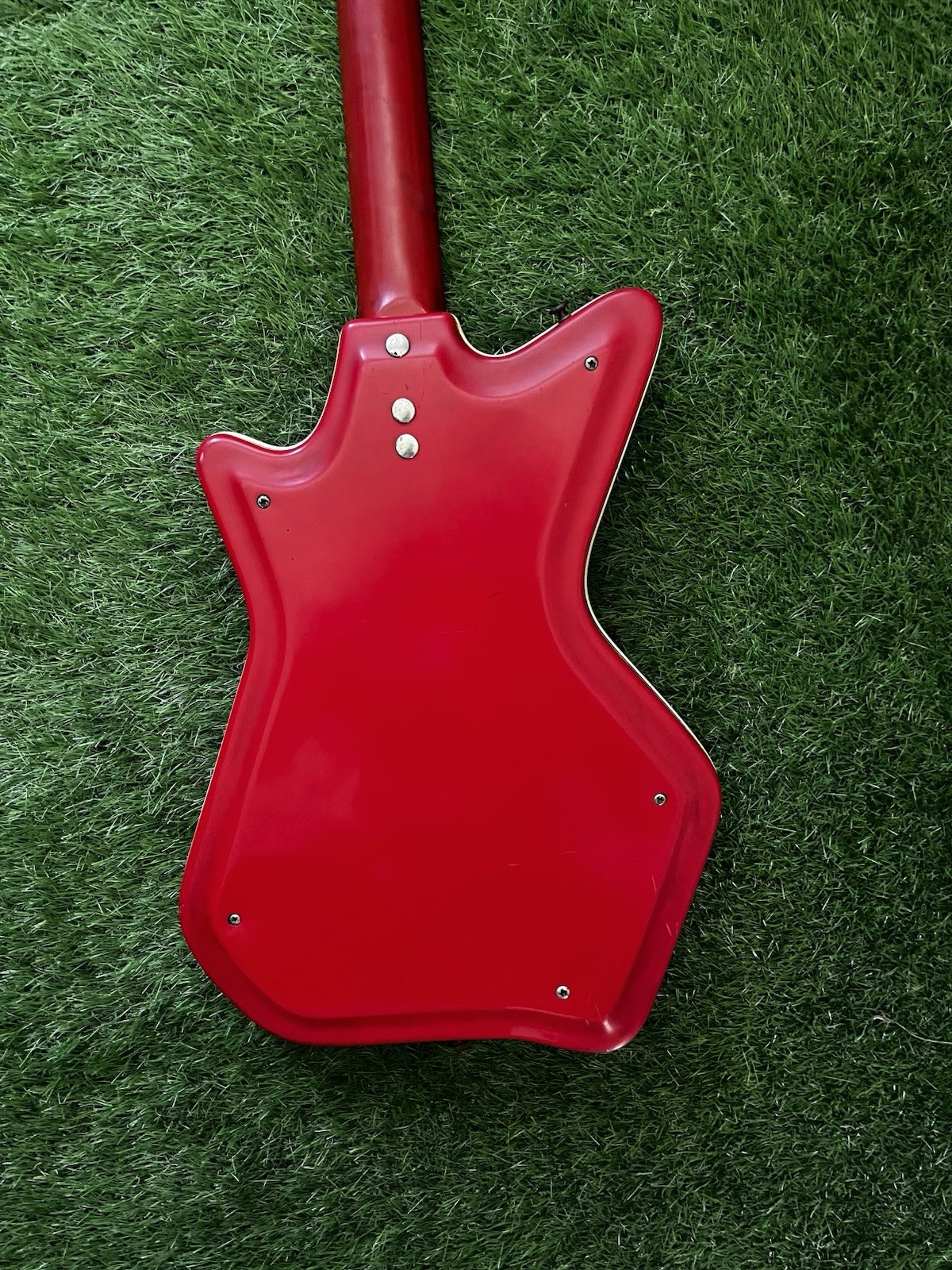 Vintage AIRLINE National Supro Red Electric Guitar 1960’s Jetsons Reso Glass