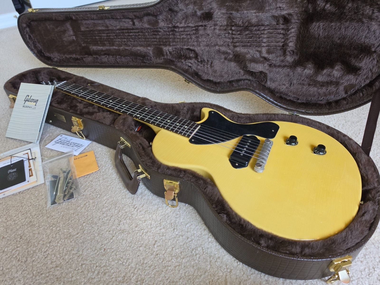 2024 Gibson Custom Murphy Lab 1957 Les Paul Junior Reissue Ultra Light Aged, EX