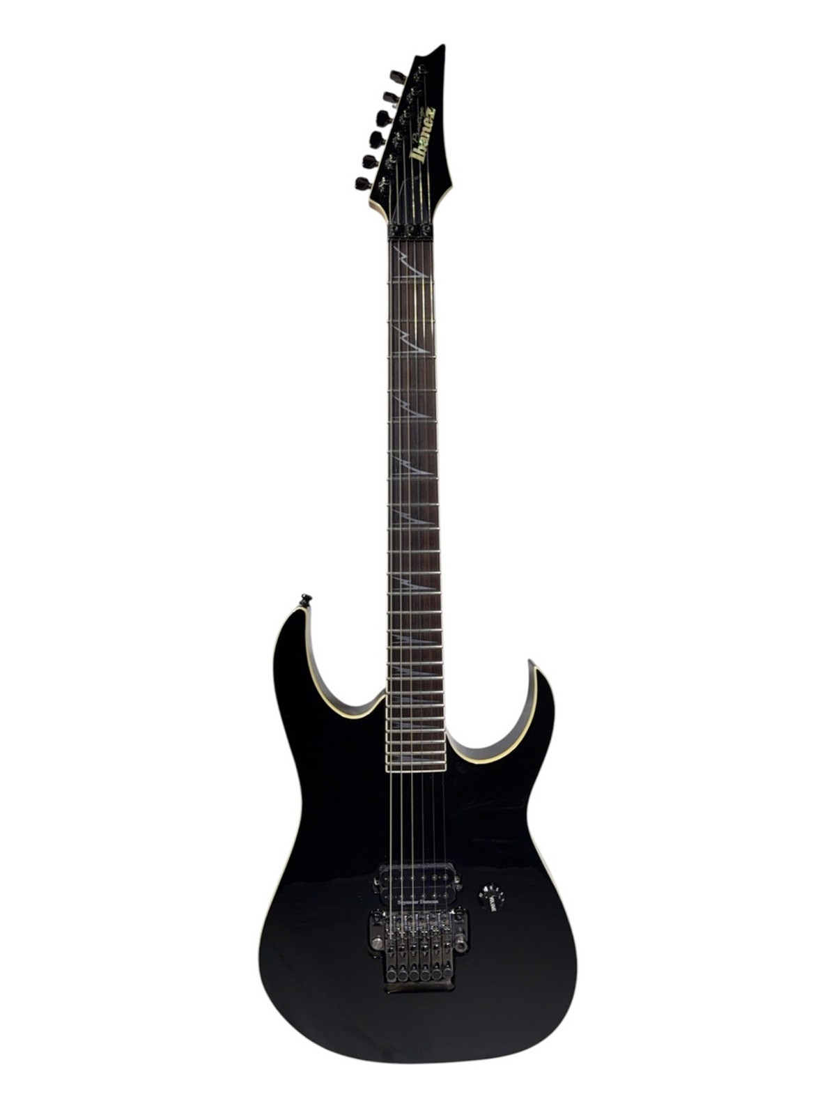 Ibanez RG2610Z Used Basswood Body Maple+Walnut Neck Black w/Hard Case