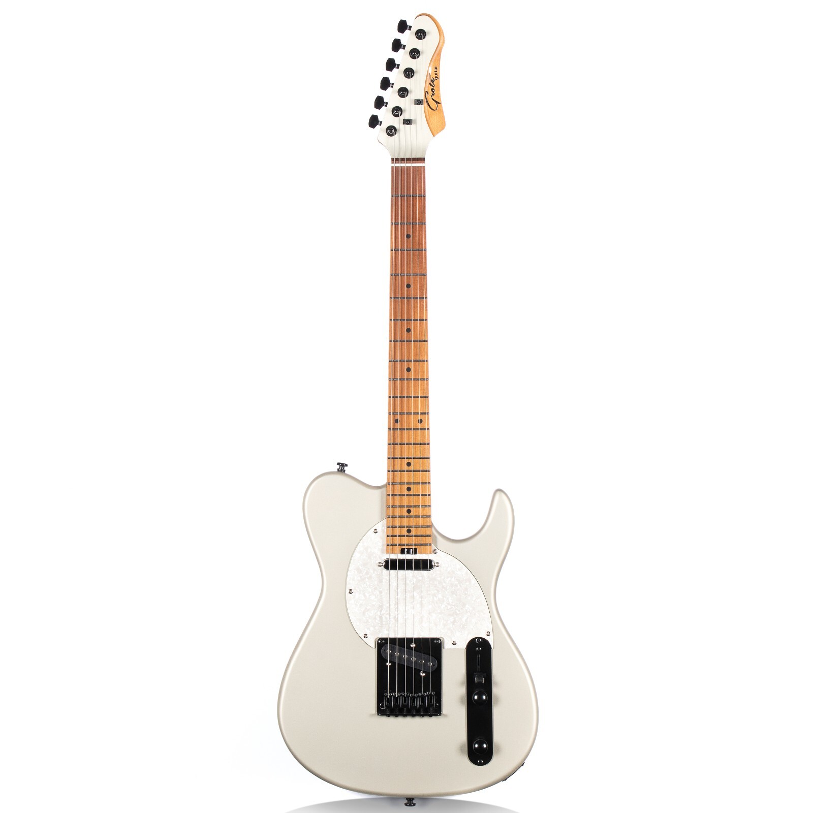 Professional Electric Guitar with Roasted Maple Neck Solid Body 6 Strings 4