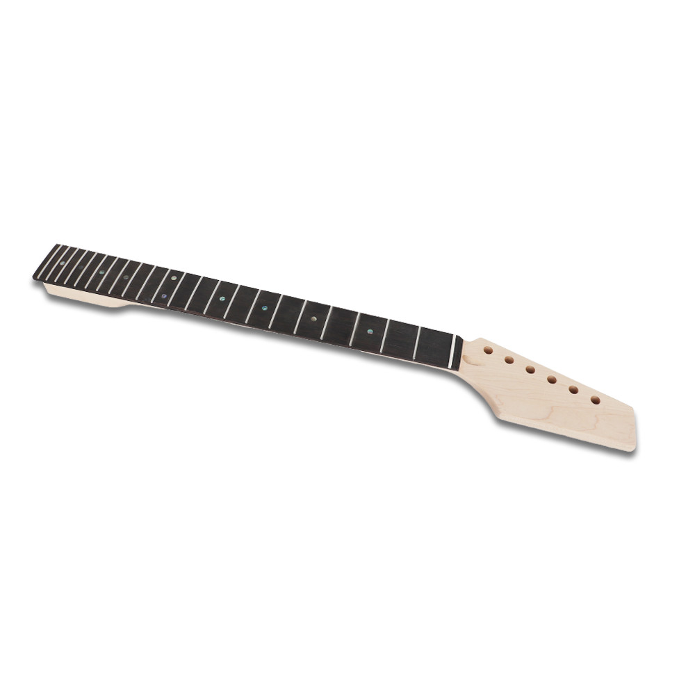 Fojill TL style DIY Electric Guitar Kit Stainless Fret Maple Neck CR part 22F