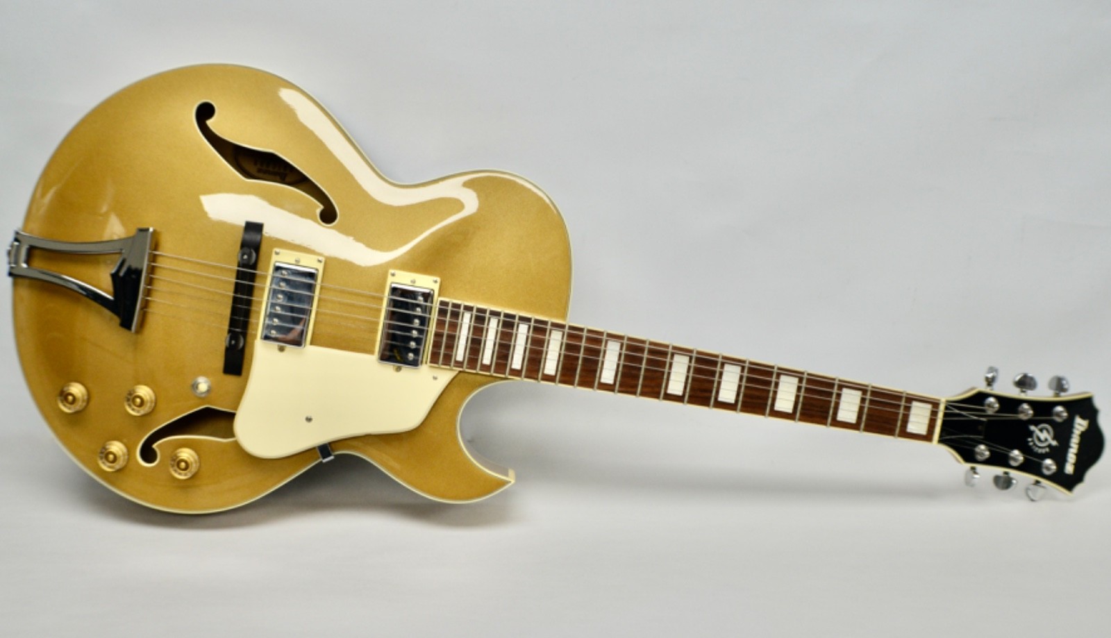 IBANEZ Artcore Series AK75D Hollowbody Electric Guitar Gold