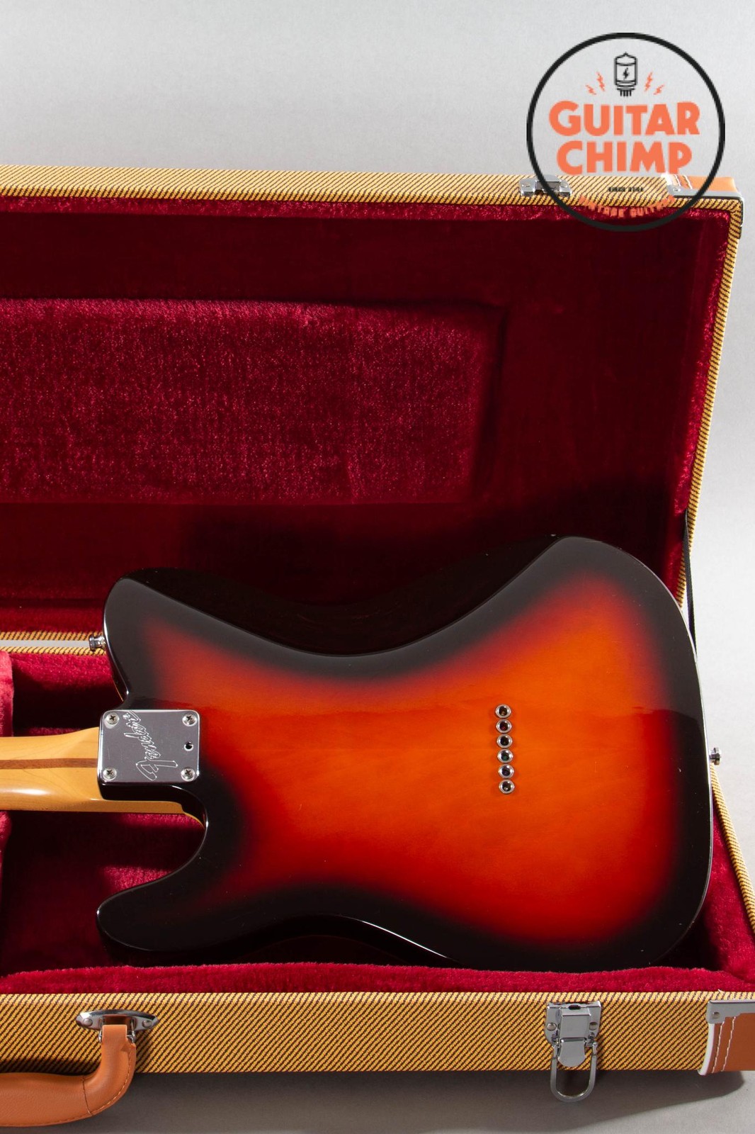 1996 Fender Telecaster Plus V2 Antique Burst Lace Sensor Tweed HSC