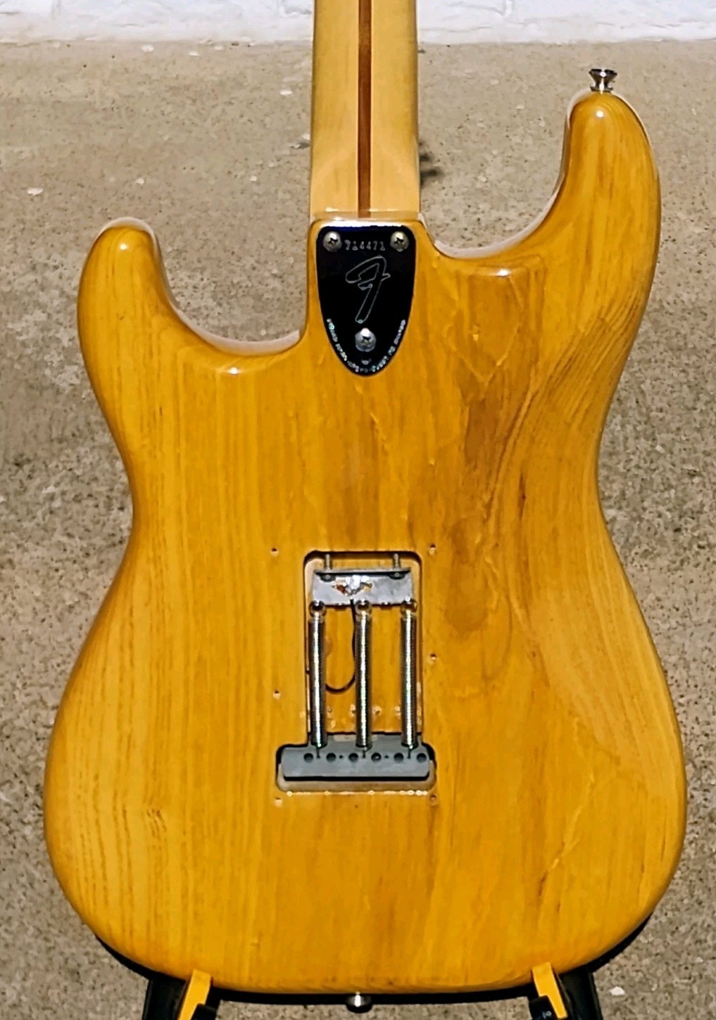 1976 Fender Stratocaster Natural w/HSC!
