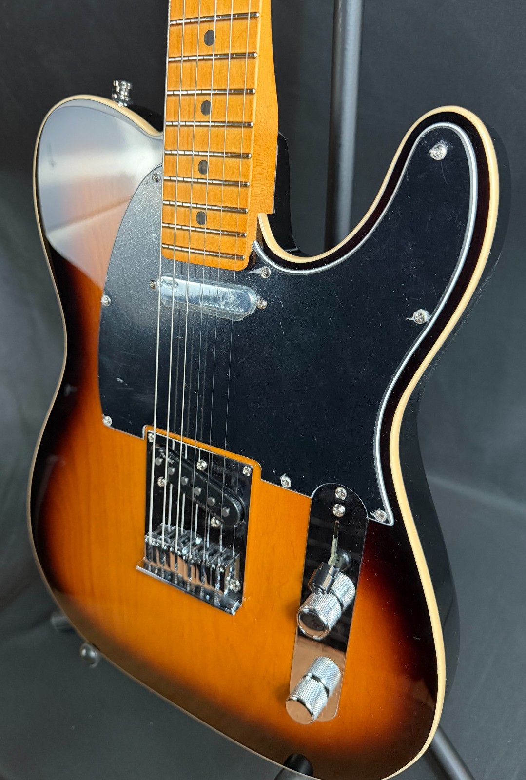 Fender American Ultra Luxe Telecaster Electric Guitar 2-Color Sunburst w/ OHSC