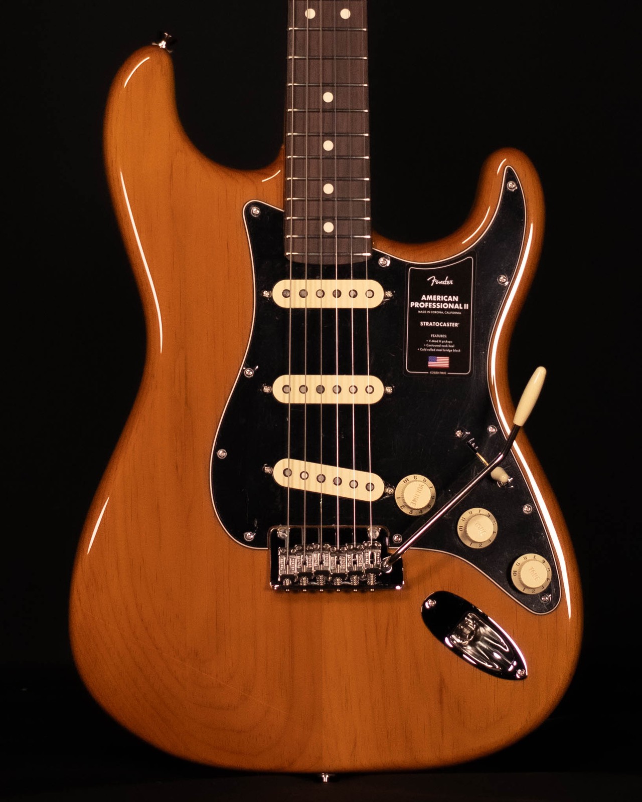 Fender American Professional II Stratocaster, Rosewood FB, Roasted Pine