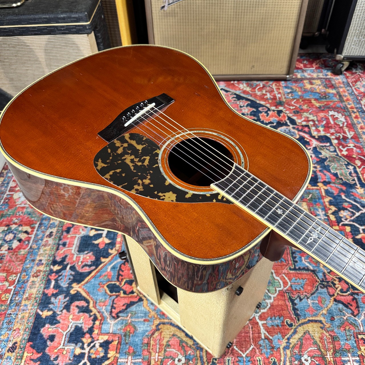 *Video* Yamaha Custom Shop Luxury Line LL31B 1997 All Solid Woods w/Tags & HSC