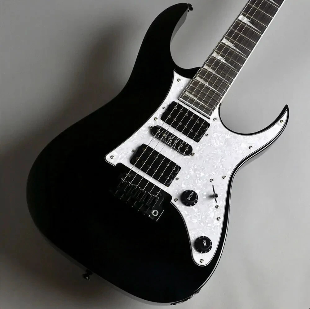Ibanez RGV250 BK Black Electric Guitar Stratocaster Type with Gig Bag From JAPAN