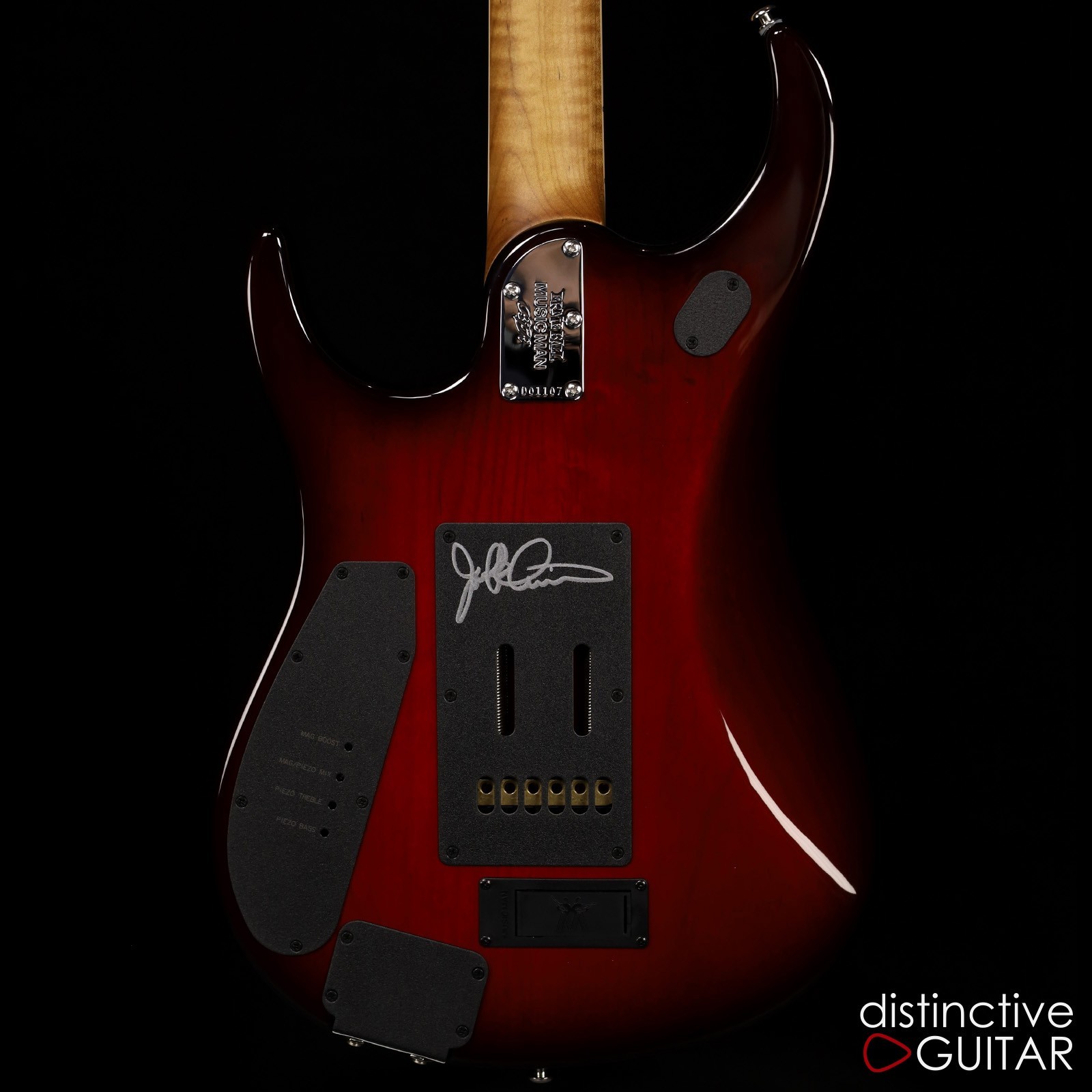 ERNIE BALL MUSIC MAN BFR JP15 BARITONE ORANGE CREAMSICLE – LIMITED PETRUCCI SIG