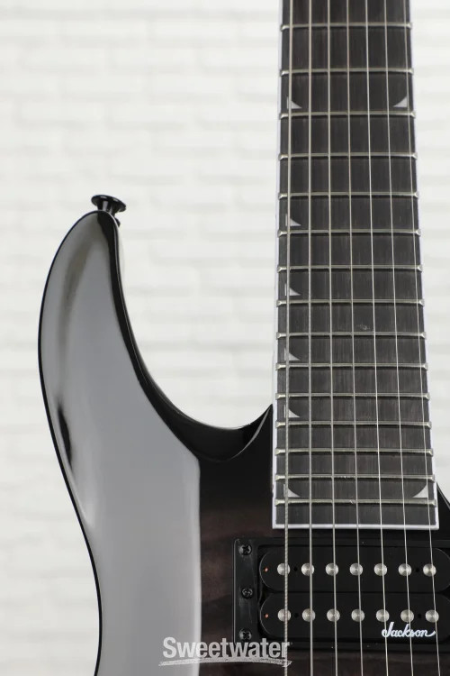 Jackson JS Series Dinky Arch Top JS22Q-7 DKA HT Electric Guitar – Transparent