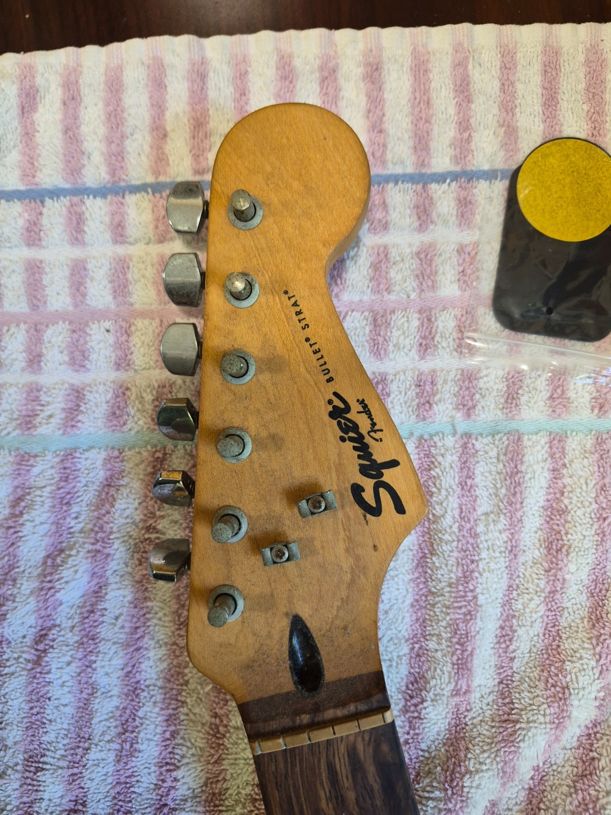 Squier Stratocaster • Bullet® Strat® with Tremolo, Rosewood Fingerboard. Nice!
