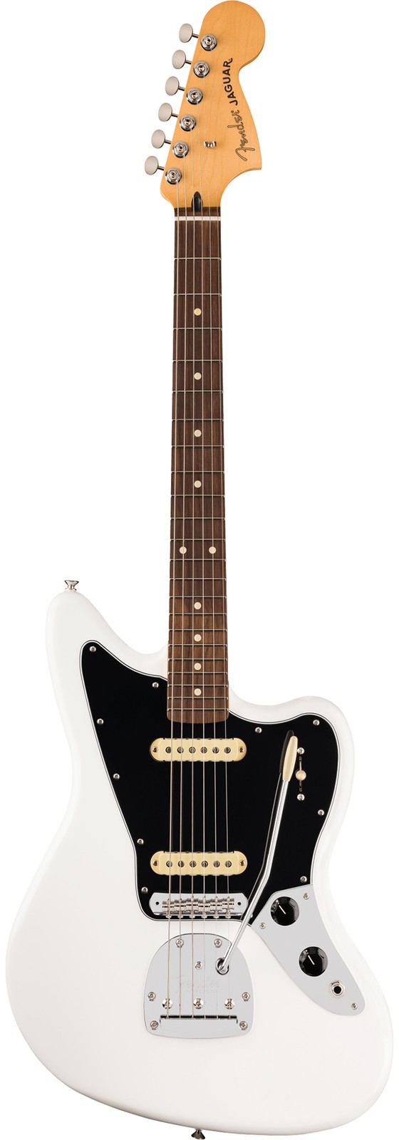 Fender Player II Jaguar – Polar White w/ Cleaning Kit