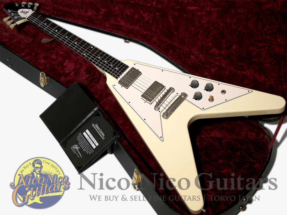 Gibson Custom Shop 2009 Historic Collection 1967 Flying V VOS Classic White