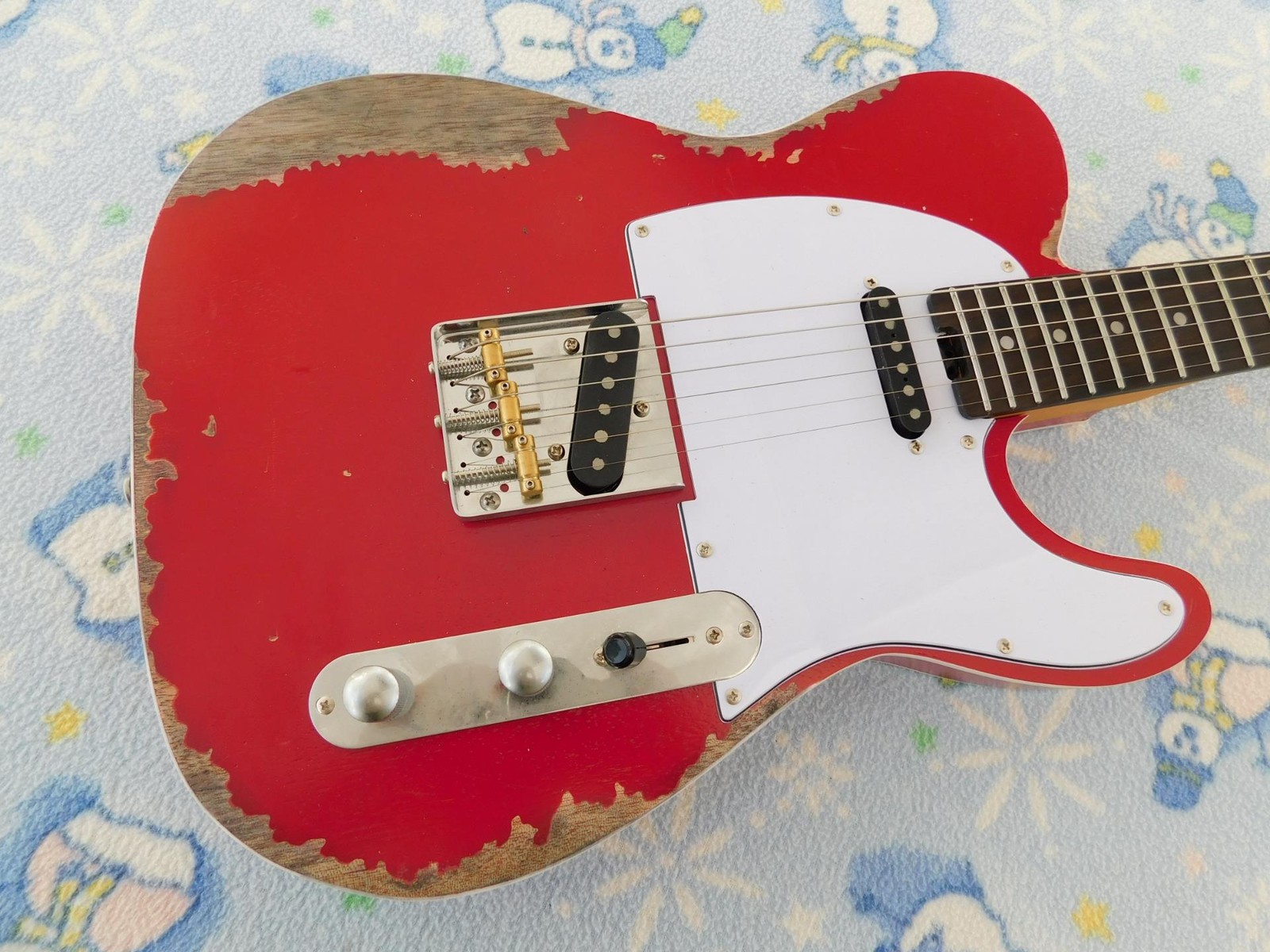 KGD Relic Tele, Roasted Neck,Alnico Pickups, Naked Neck Pickup,Capacitor Upgrade