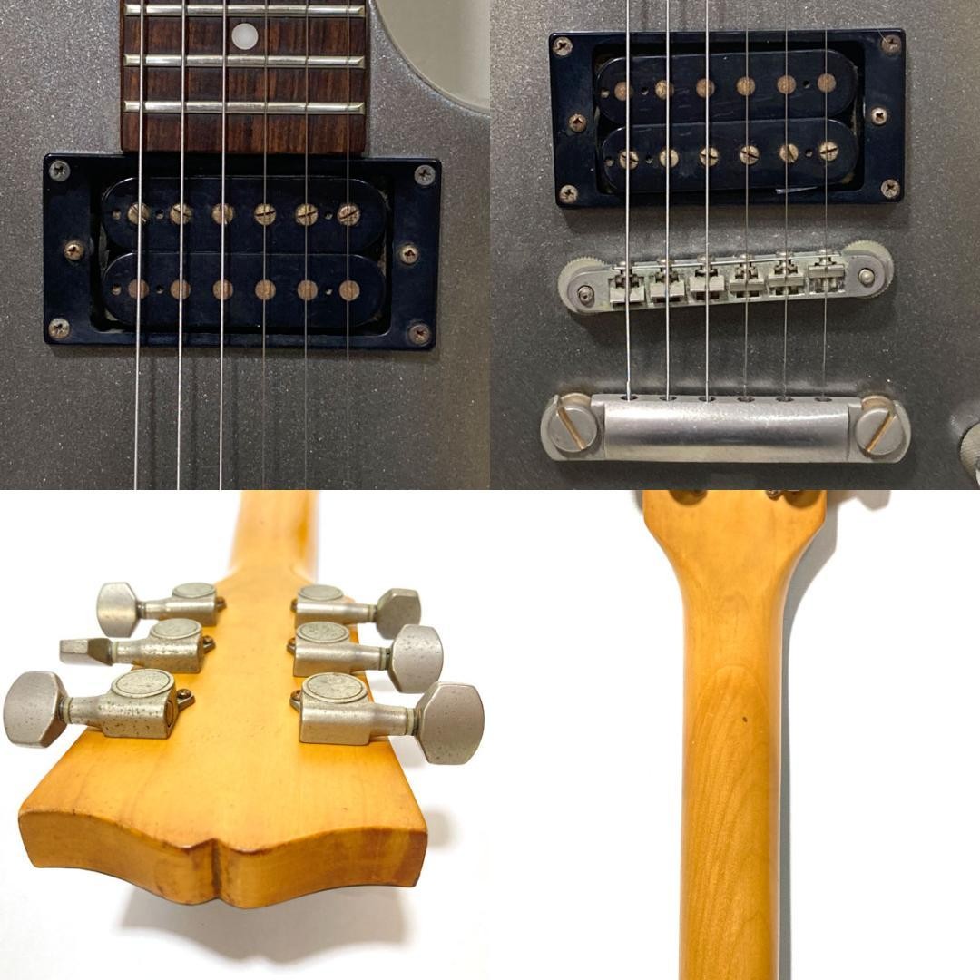 Burny LG-480 Electric Guitar Silver