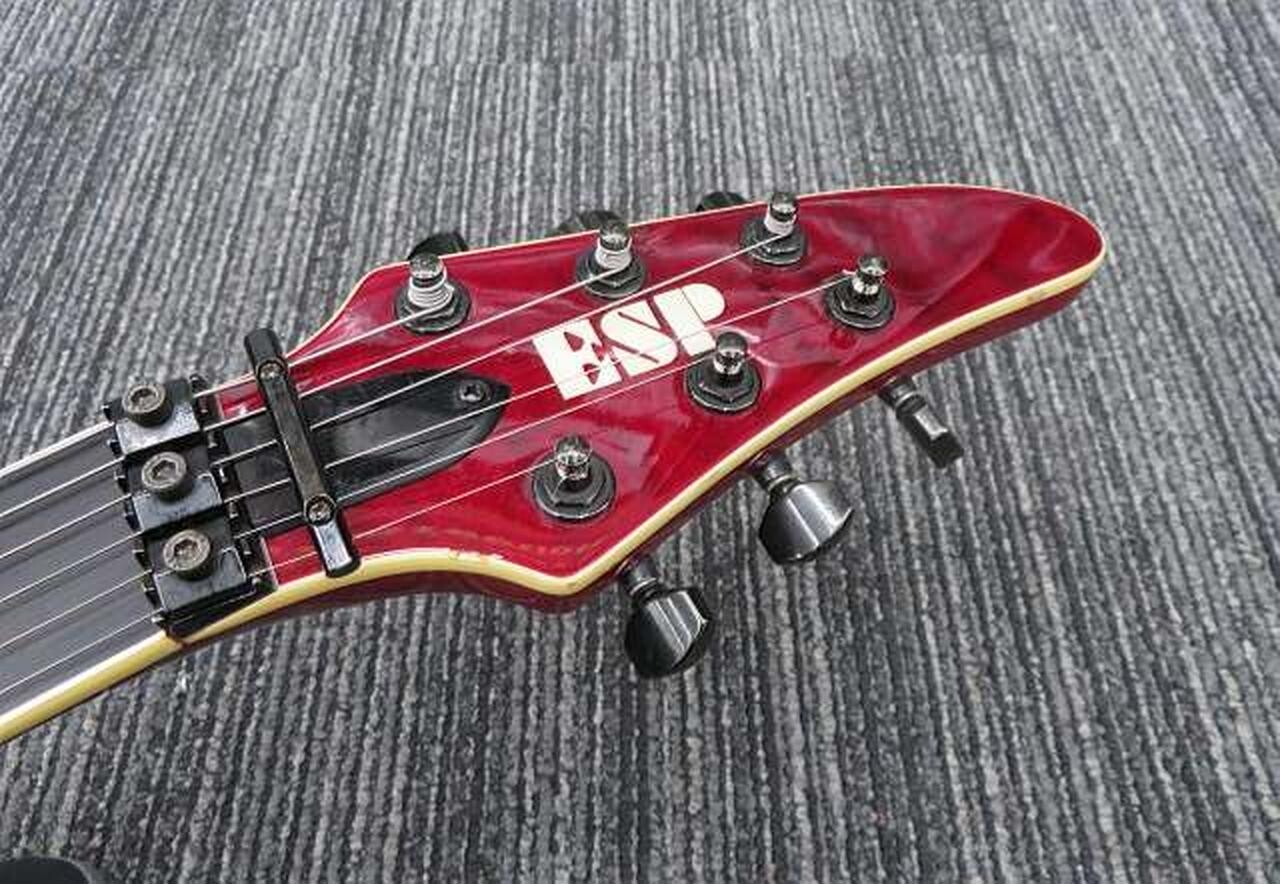 ESP Horizon CTM Red Made in Japan 2002 ST Type Solid Body Electric Guitar