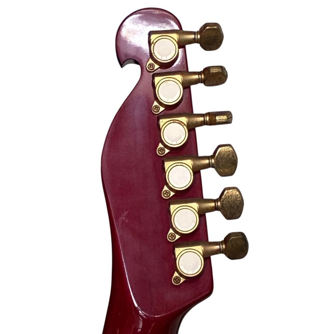Electric Guitar Bill Lawrence BKIM-60G Kaori Model 1990 Red Gold MIJ