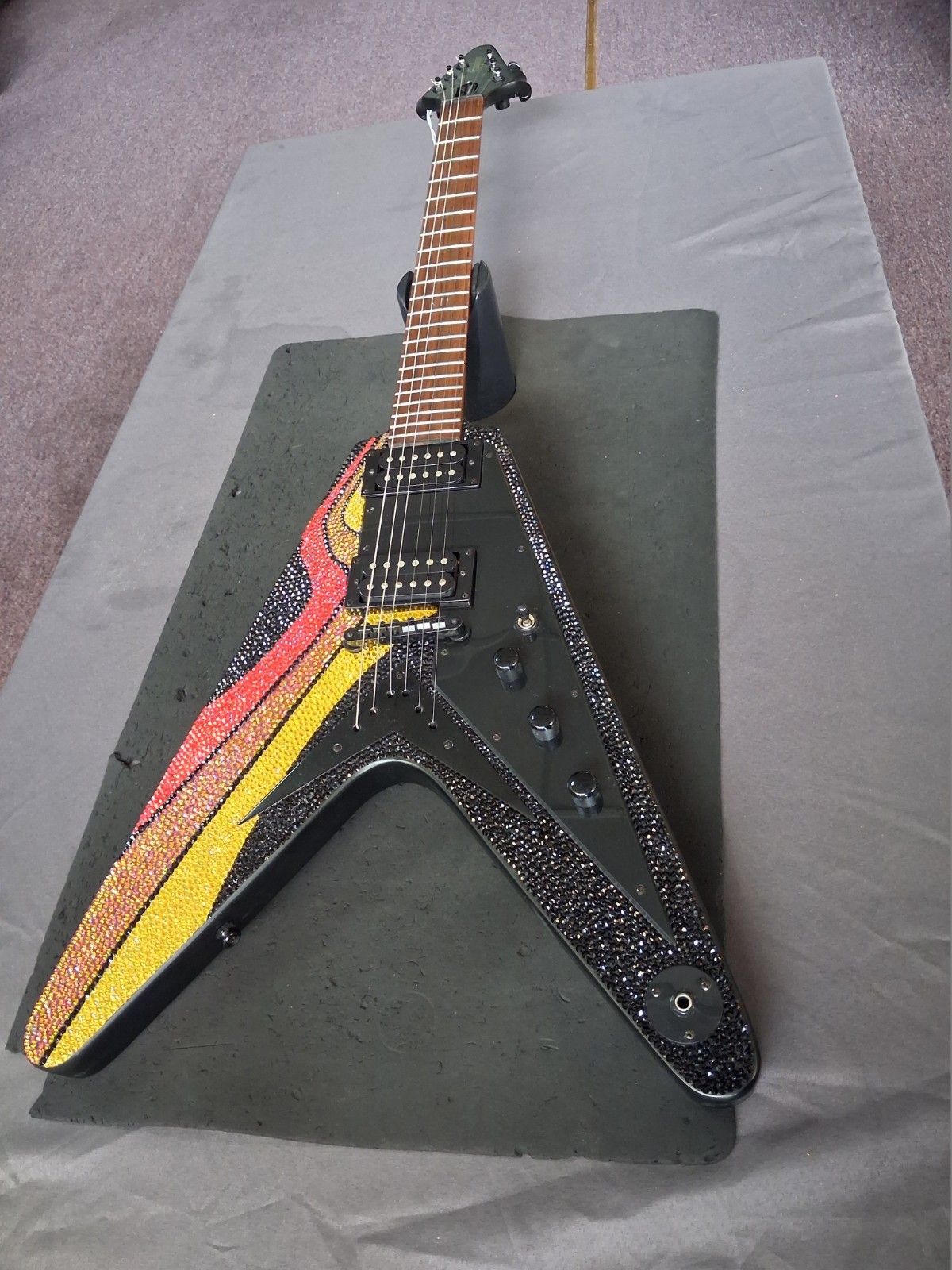 Epiphone Goth ’58 Flying V 2004 Precious Rebels Dunbar MIK W/OHC *FREE SHIPPING*