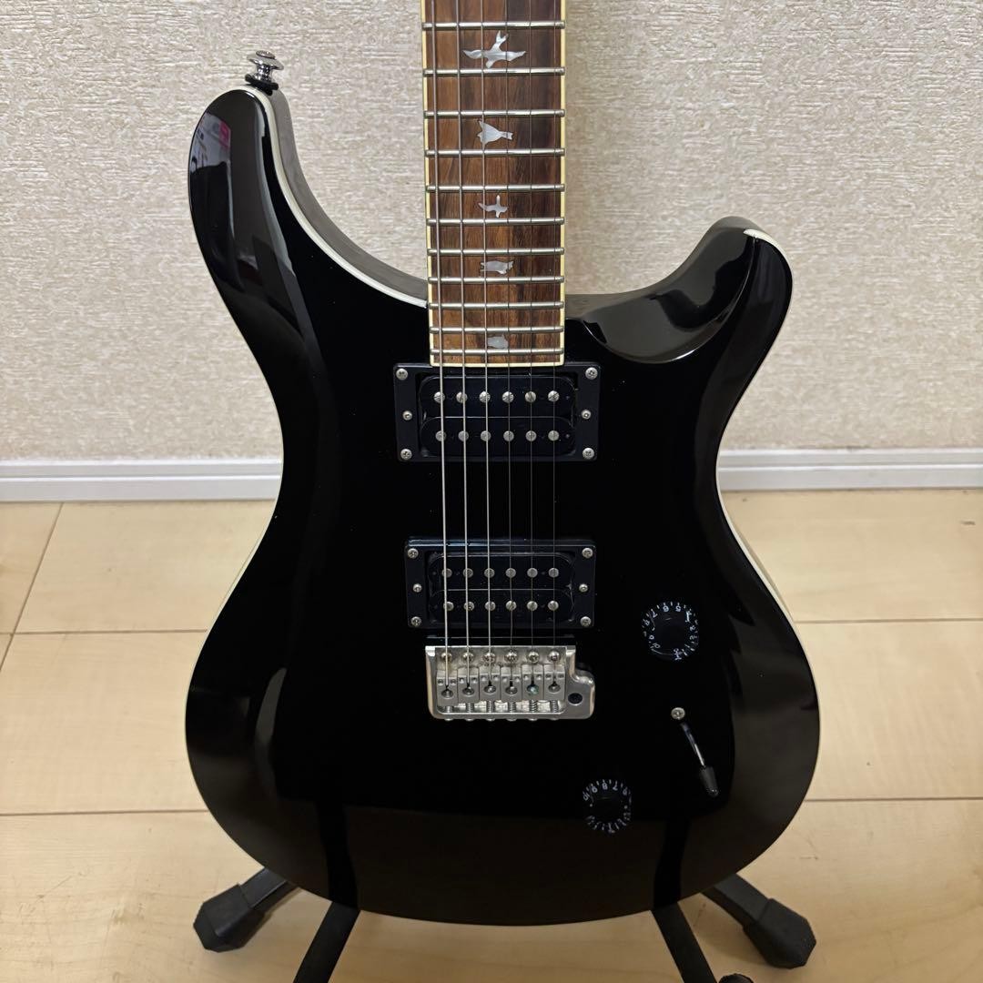 PRS SE Standard ALL BLACK Limited model Electric Guitar Used From Japan
