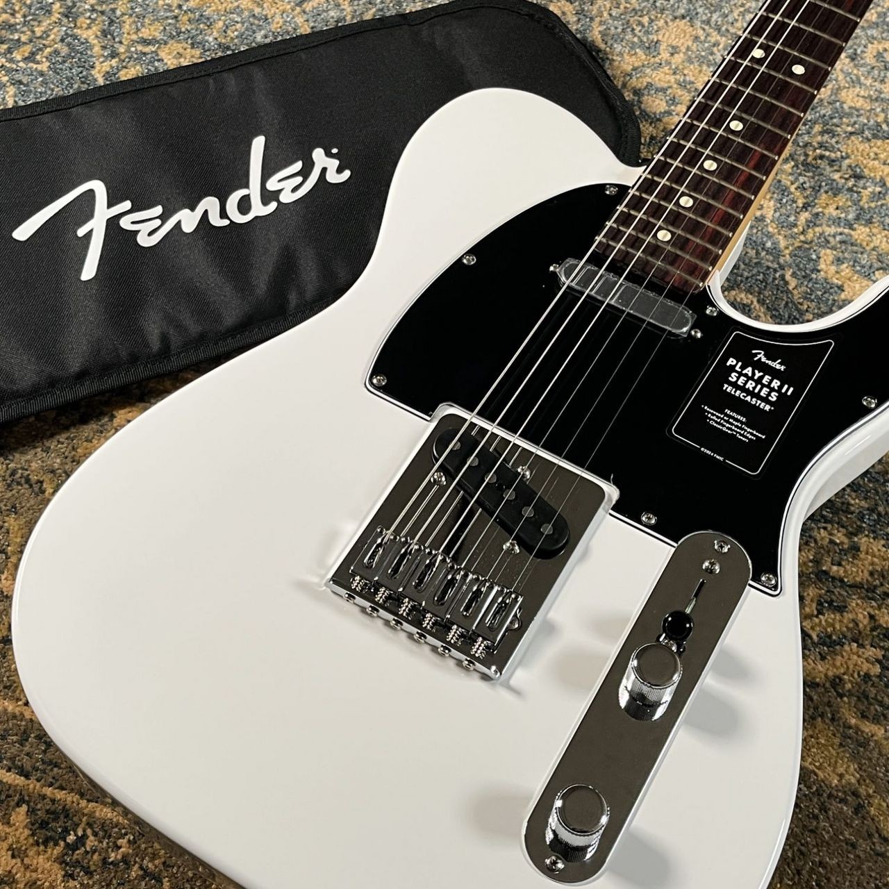 Fender Player II Telecaster Polar White Electric Guitar Used 3.70kg