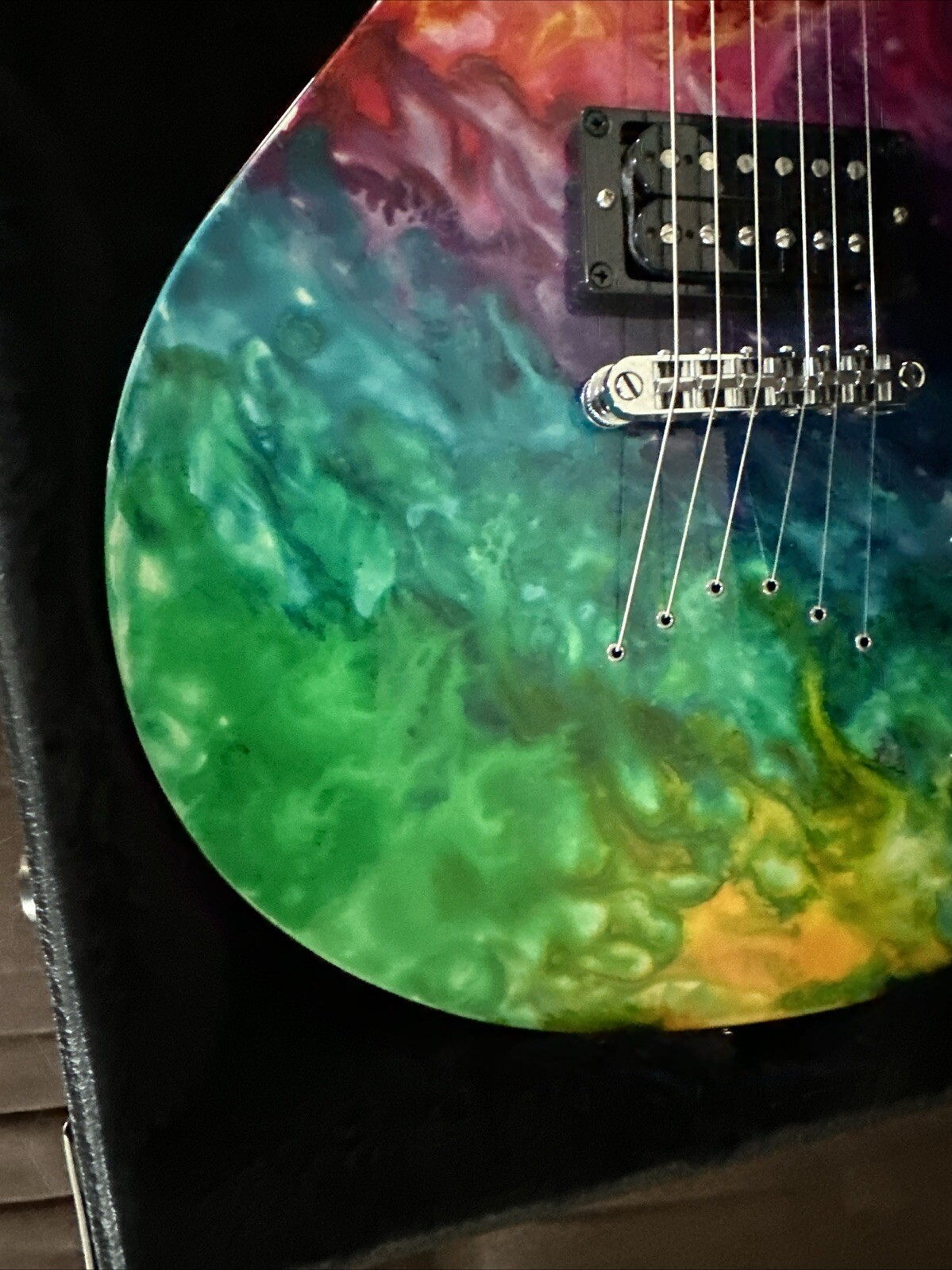 GMP® Guitars Pawn Shop® Special Rainbow Graphic by Dan Lawrence DRL Graphics