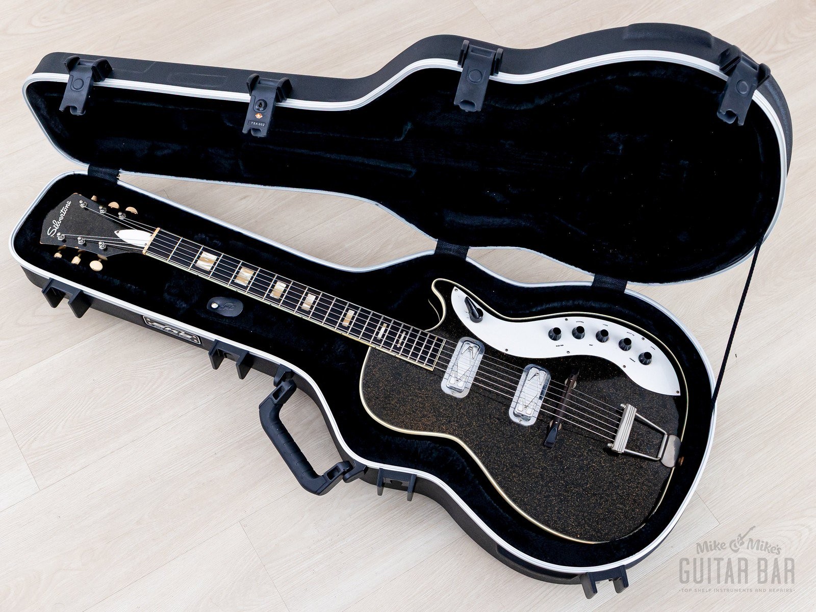 1960 Silvertone Stratotone Jupiter 1423 Vintage Guitar by Harmony USA