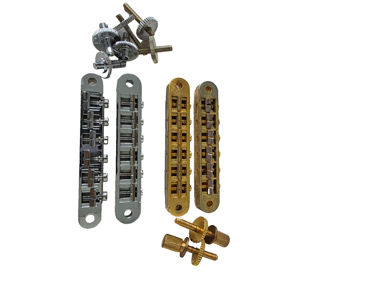 GUITAR BRIDGES (4) BUNDLE Gibson Tune-o-Matic, Germany, Sung IL