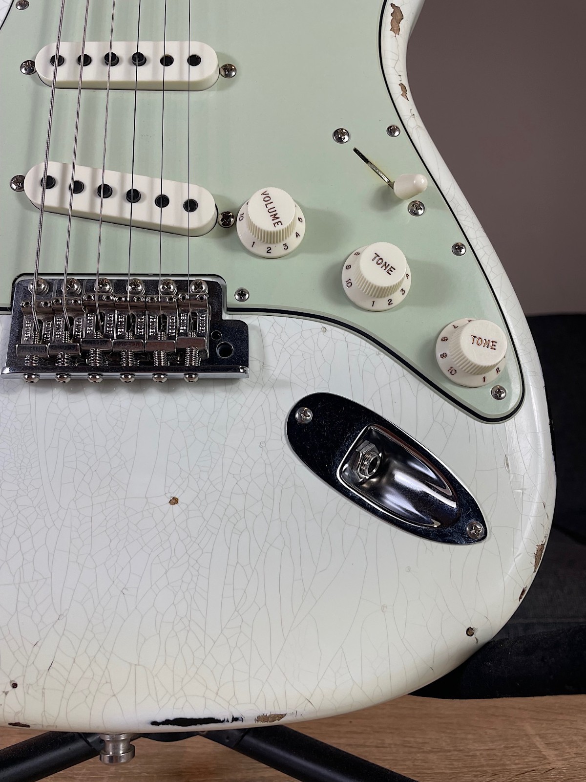 2020 Fender Custom Shop GT11 Relic Stratocaster Olympic White & 3 Color Sunburst