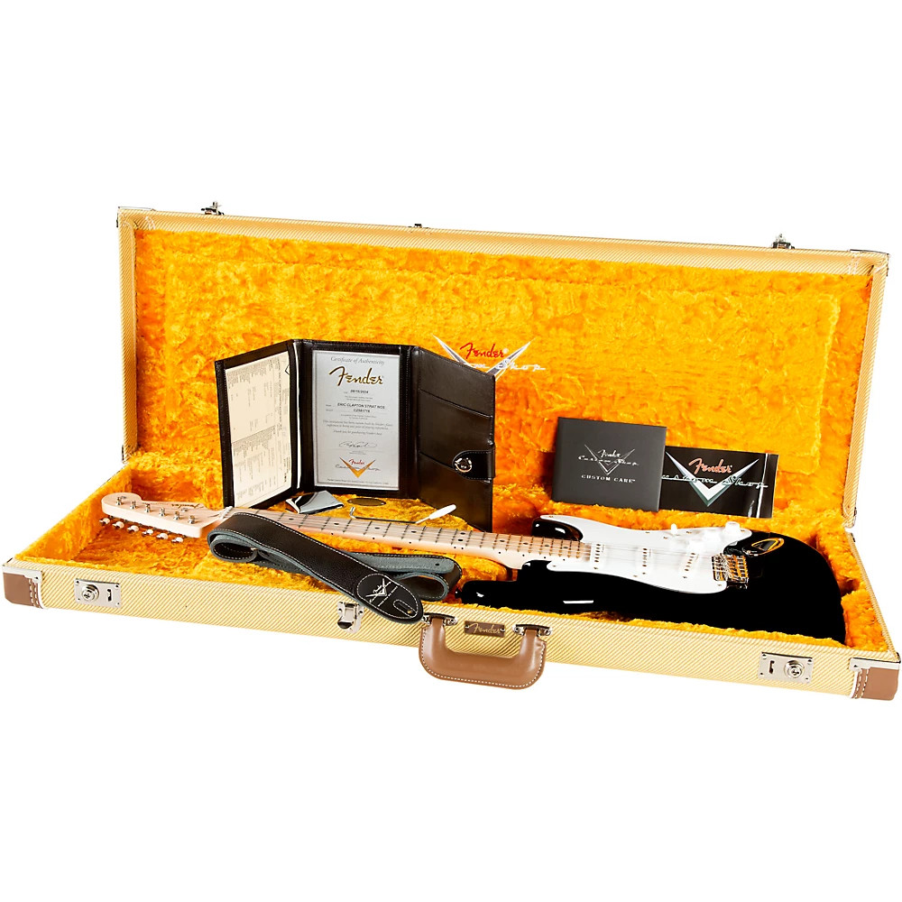 Fender Custom Shop Eric Clapton Signature Stratocaster NOS Electric Guitar Black