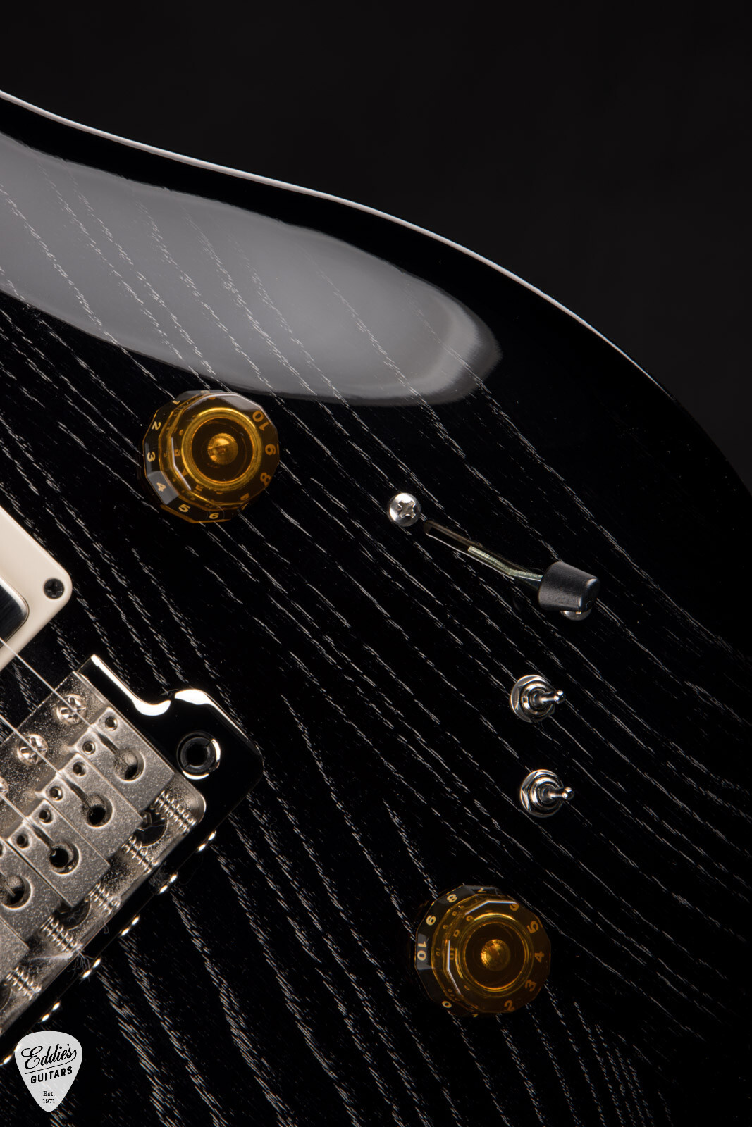 PRS S2 Swamp Ash Special – Black Doghair Smokeburst #405373