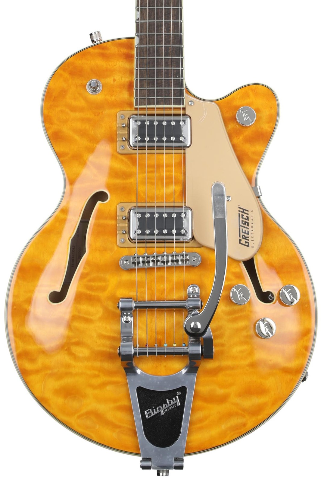 Gretsch G5655T-QM Electromatic Center Block Jr. Quilt Semi-hollowbody Electric