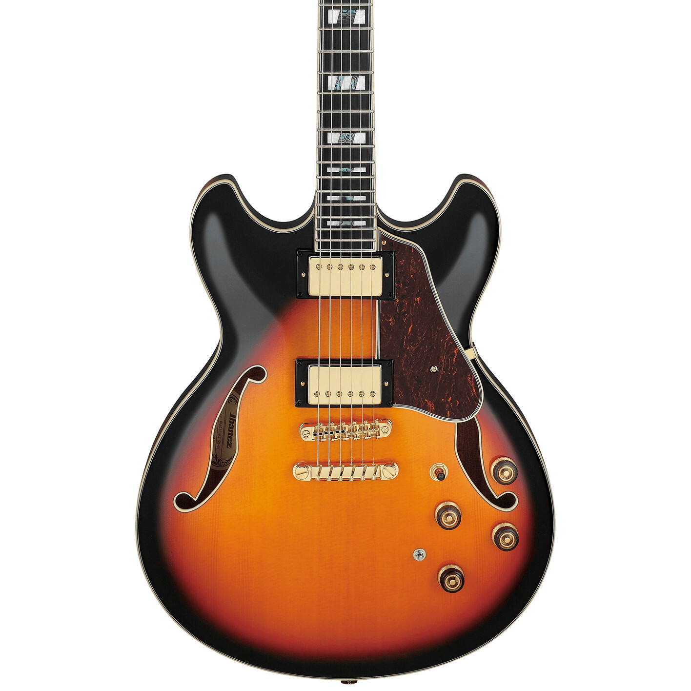 Ibanez AS113 Artstar Semi-Hollow E/G, Ebony Fingerboard, Brown Sunburst