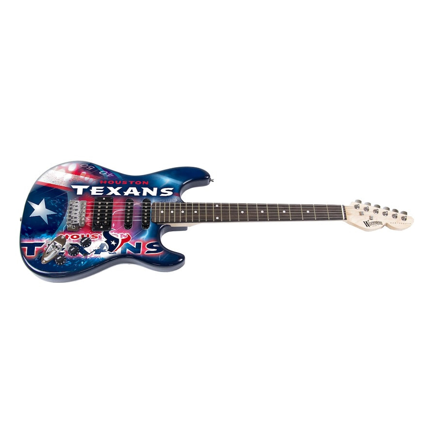 Houston Texans Woodrow Guitar NorthEnder Electric Guitar w/ Stand & Travel Case