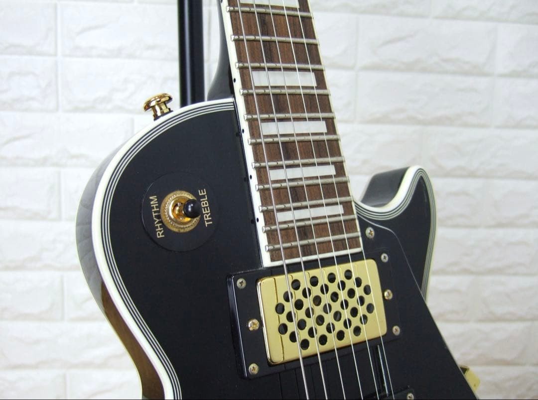 Grass Roots G-LPC-MINI Black W/Gig bag Electric Guitar Used From Japan