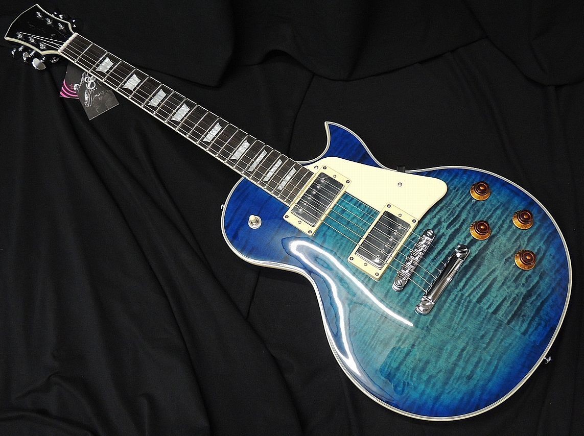 Electric Guitar Sire Larry Carlton L7 2020 Transparent Blue HH Quilted Top