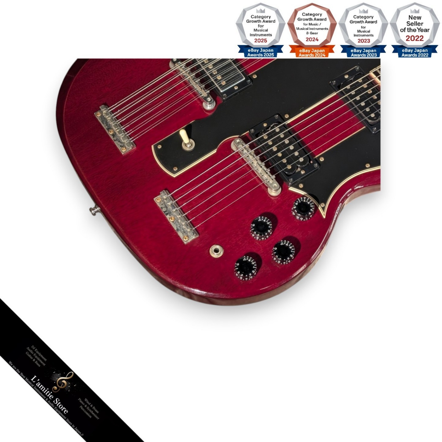 Gibson Custom Shop Inspired by Jimmy Page EDS1275 Double Neck VOS 2007