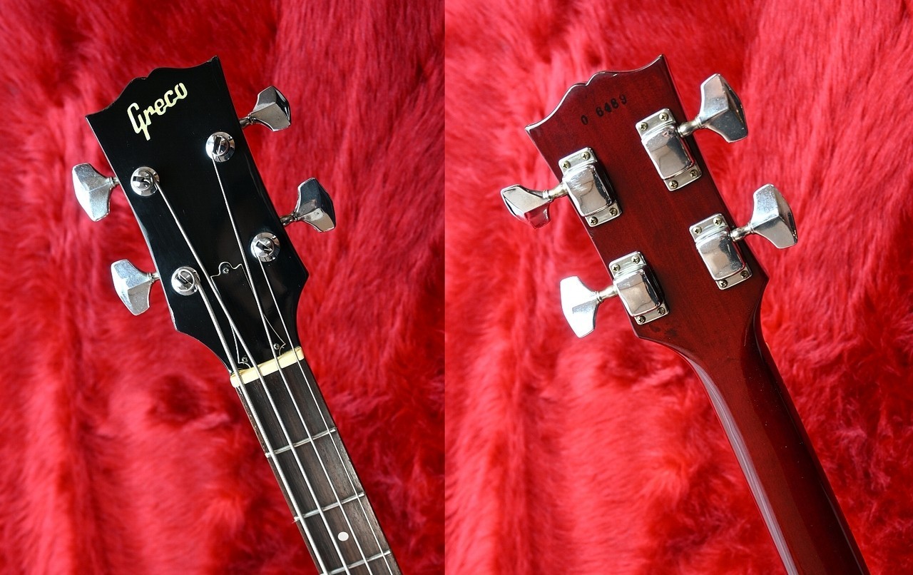 [Greco] EB-650 Cherry Red Used 1990 Mahogany Body Mahogany Neck w/Soft Case