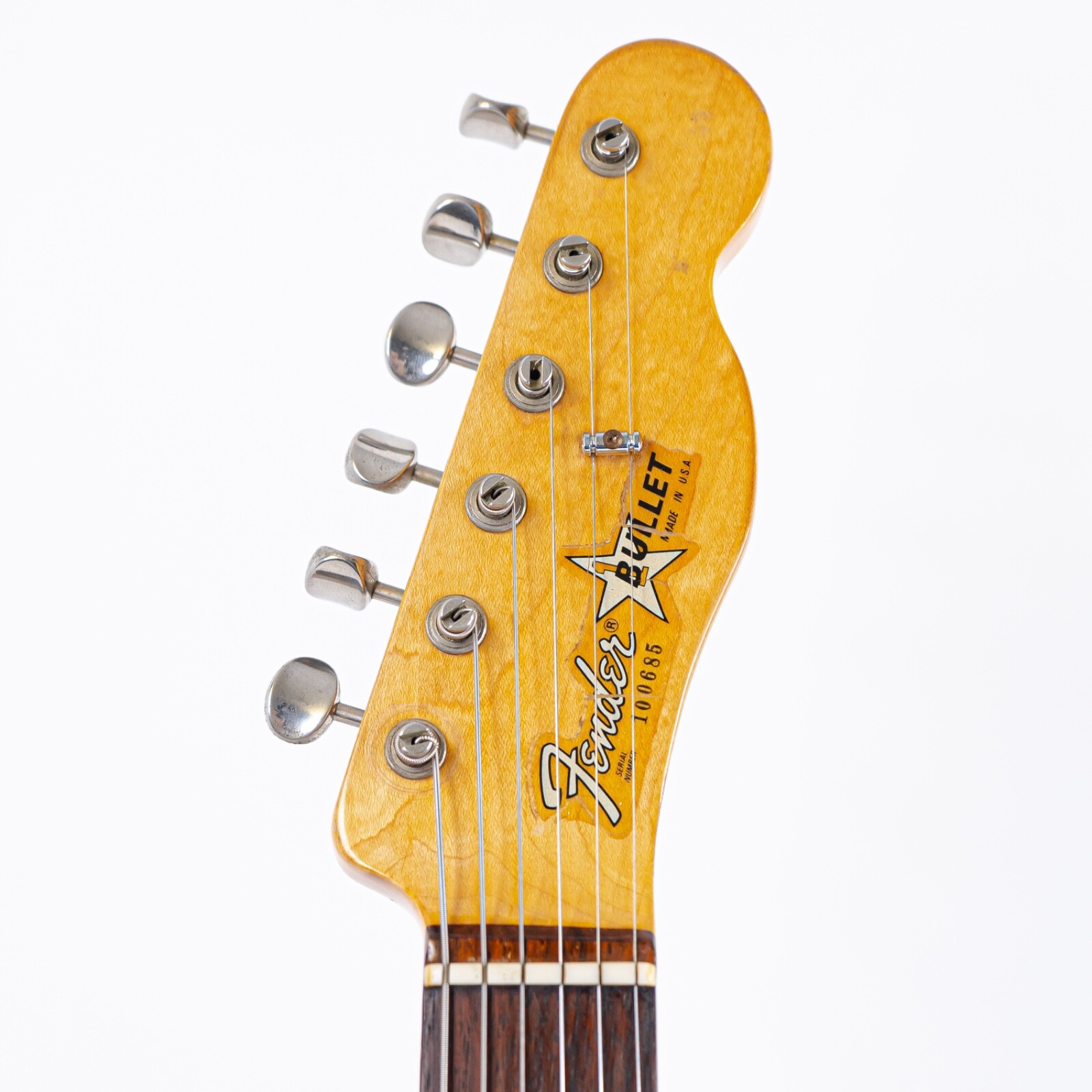 1981 Fender Bullet S-1 Standard Red w/ Integrated Pickguard/Bridge, OHSC