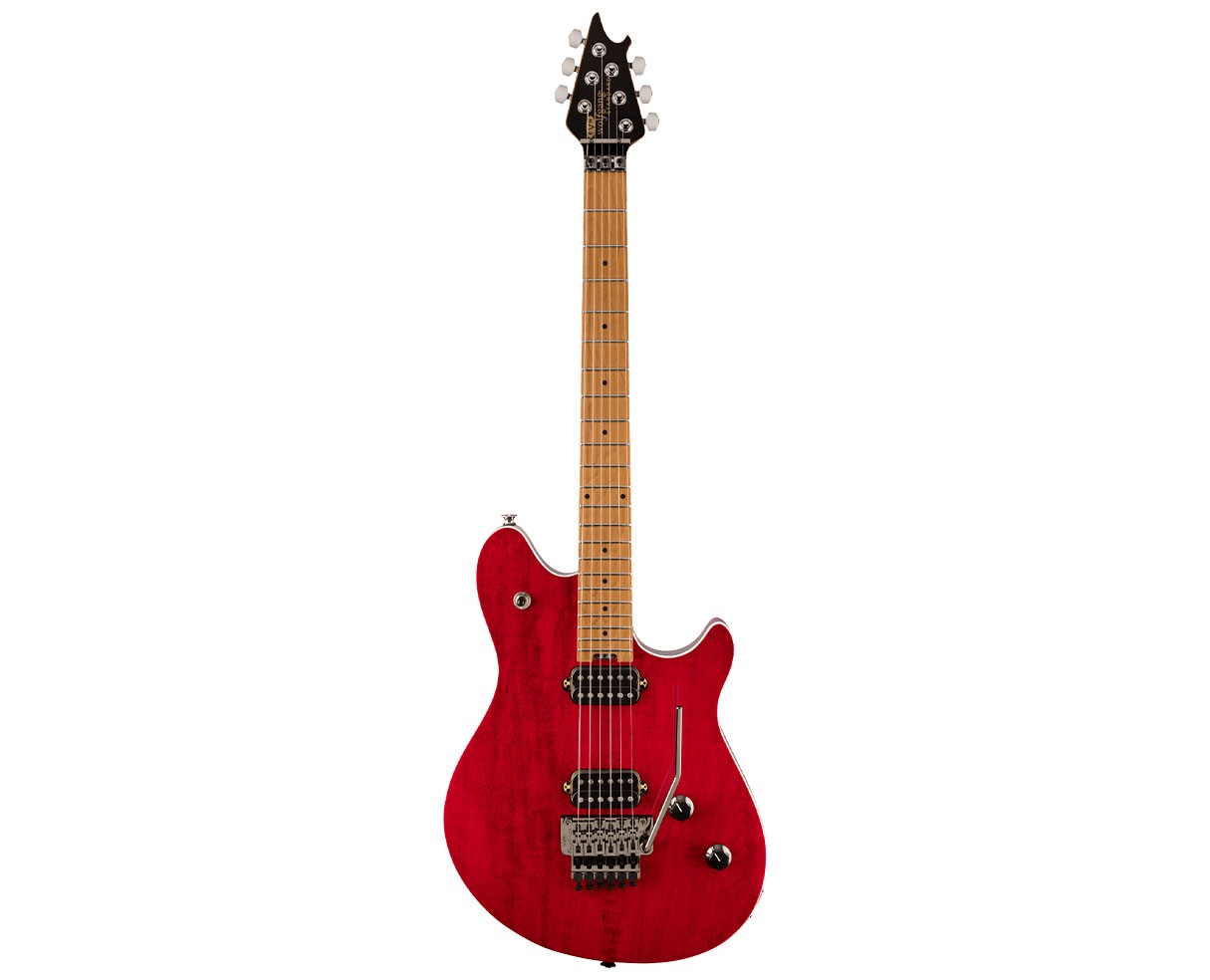 Used EVH Wolfgang WG Standard QM Electric Guitar – Wine Red w/Baked Maple FB