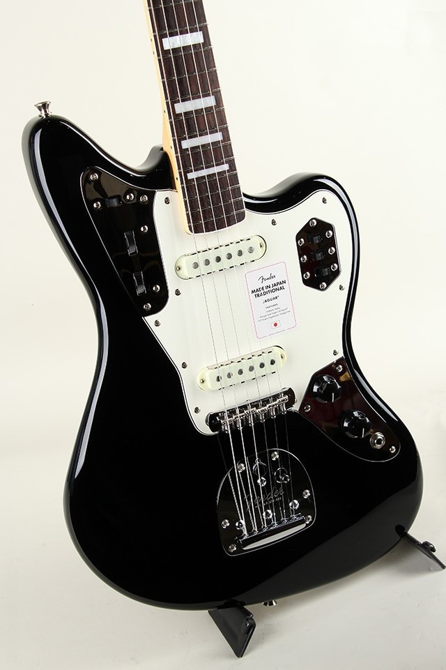 Fender / Made in Japan Traditional Late 60s Jaguar Rosewood Fingerboard Black MH