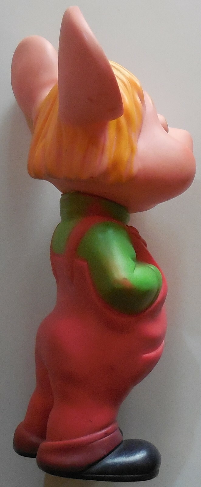 VINTAGE RUBBER 11″ TOY DOLL TOPO GIGIO ITALOCREMONA 1970s made in Italy
