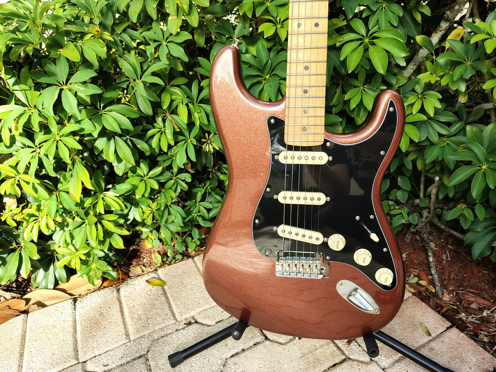2016 Fender Deluxe Roadhouse Strat Stratocaster Classic Copper *UNPLAYED*