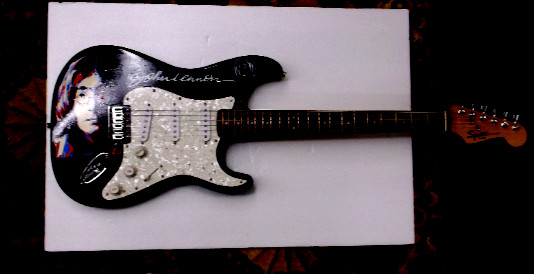 Beatles John Lennon HAND PAINTED Guitar Hand Painted WOW