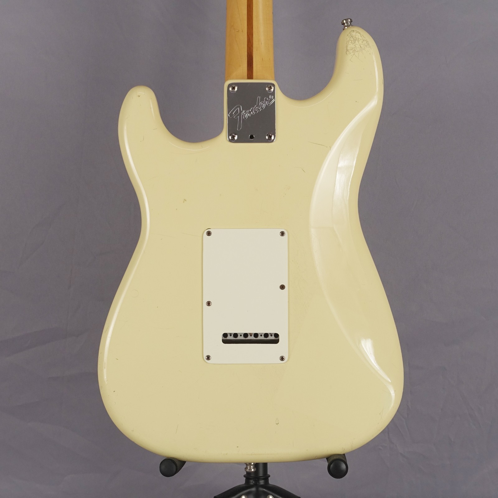 1992 Fender Stratocaster Plus Olympic White with Original Hardshell Case