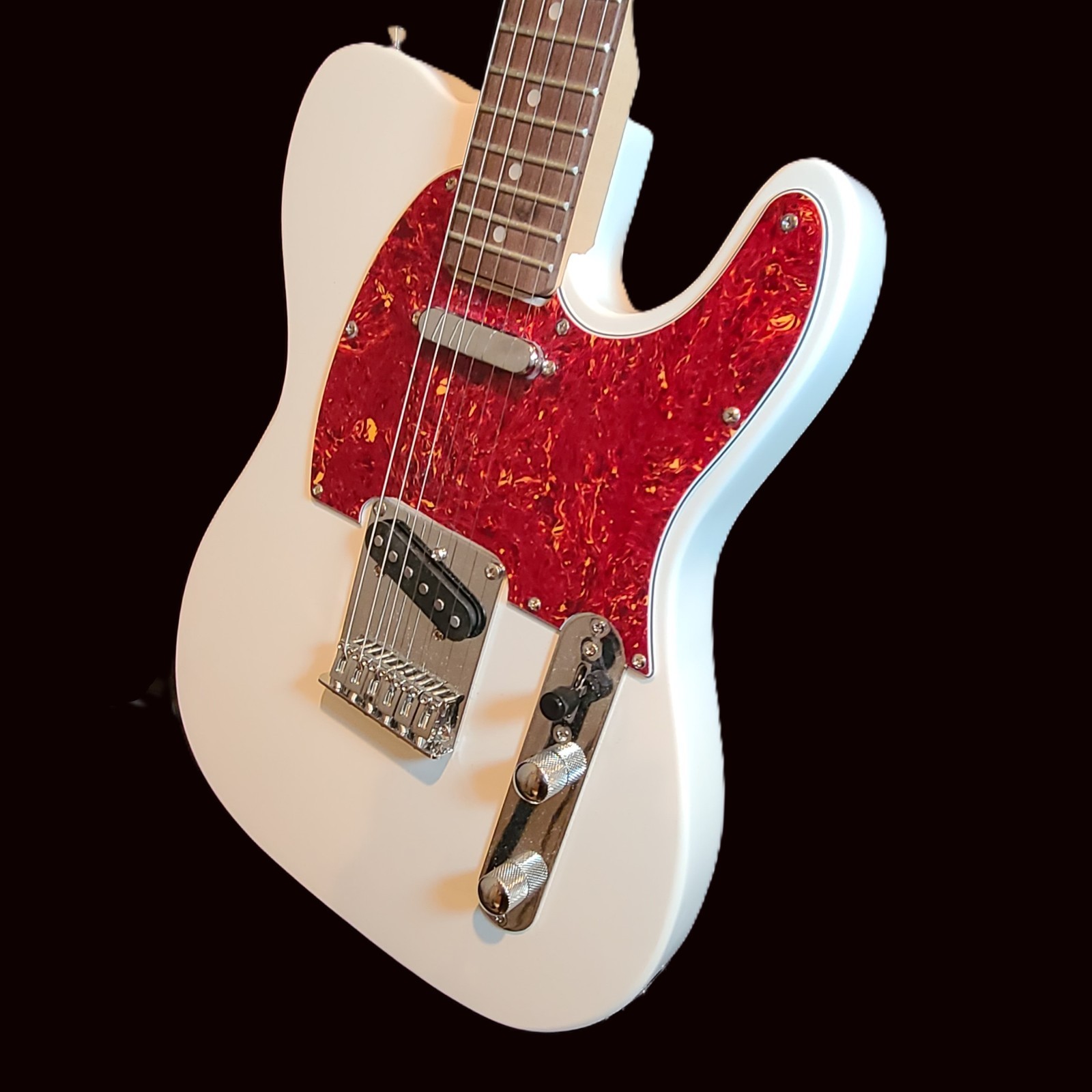 Telecaster Guitar by Southwest Acoustics /White/Vintage Pickups- Fully Set up