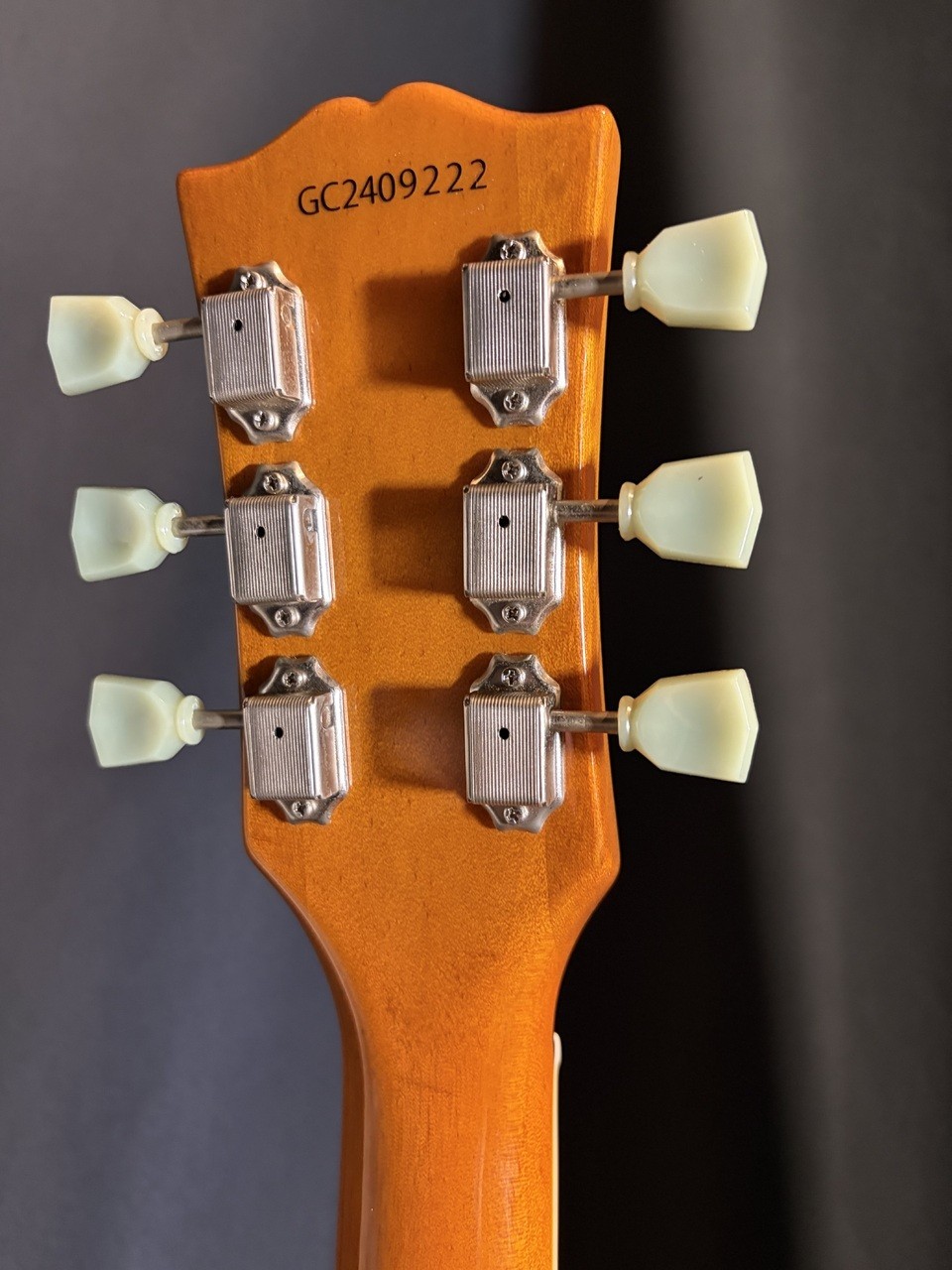 [GrassRoots] G-LP-STD Gold Used Maple Top Mahogany Back Body w/Soft Case JPN